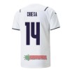 Oficiální Fotbalový Dres Itálie Federico Chiesa 14 Hostující 2021-22 pro Muži